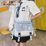 Harajuku Student Messenger Bag Large Capacity Ladies Shoulder Pouch