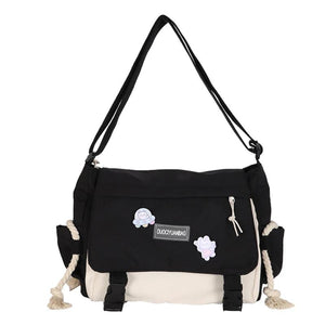 Harajuku Student Messenger Bag Large Capacity Ladies Shoulder Pouch