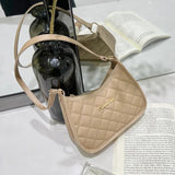Women's Retro Shoulder Bag Soft Zipper Shopper Handbag