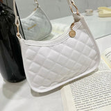 Women's Retro Shoulder Bag Soft Zipper Shopper Handbag