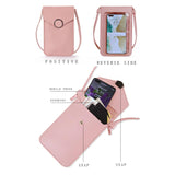 Universal Phone Purse Touch Screen Cell All-match Women Smartphone Bags Wallet
