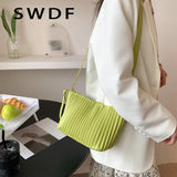 PU Leather Small Bucket Shoulder Bags for Women