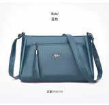 Messenger Bag Handbags Women Shoulder Crossbody Bag Pu Leather Lady Clutch Purse