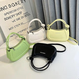 Hobos One Shoulder Bags Large Chains PU Leather Female Handbags