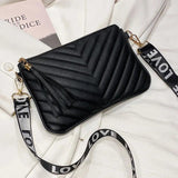 Embroidered Clutch Small Bag Chain Crossbody Purse Wallet