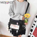 Vintage Shoulder Bag Large Capacity College Female Messenger Handbag