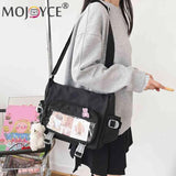 Vintage Shoulder Bag Large Capacity College Female Messenger Handbag