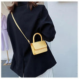 Women PU Leather Mini Shoulder Handbags Casual Crossbody Bags