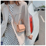 Women PU Leather Mini Shoulder Handbags Casual Crossbody Bags