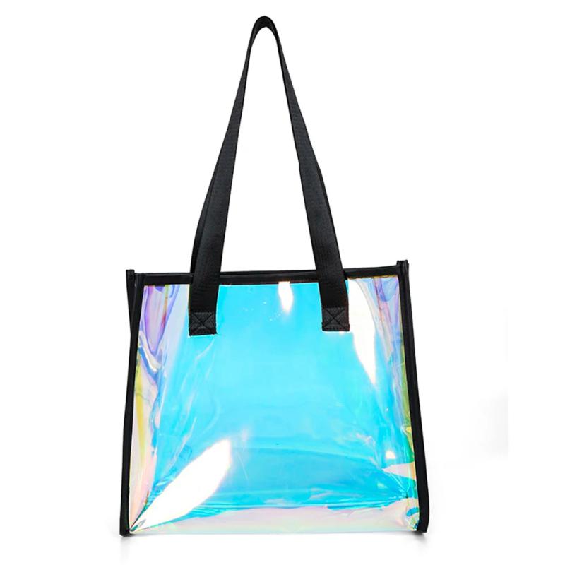 Clear Waterproof PVC Totes - Travel Shoulder Bags