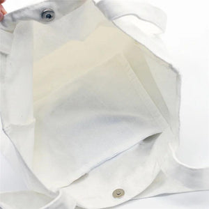 Coffee Printing Canvas Shopper Bag for Women