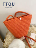 Bohemian Wove Female Shoulder Crossbody Bag Crochet Knitting Handbag