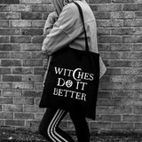 Witches Do It Better Canvas Bag Shoulder Tote Handbag