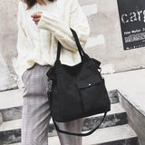 Waterproof Nylon Crossbody Tote Shoulder Bag for Women