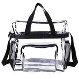 Transparent Shoulder Crossbody Bag Sports Fitness Stadium Large Capacity