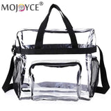 Transparent Shoulder Crossbody Bag Sports Fitness Stadium Large Capacity
