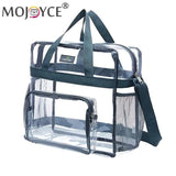 Transparent Shoulder Crossbody Bag Sports Fitness Stadium Large Capacity
