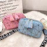 Summer PU Leather Shoulder Messenger Bag Small Zipper Crossbody Bags