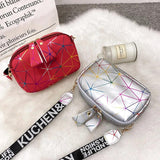 Summer PU Leather Shoulder Messenger Bag Small Zipper Crossbody Bags
