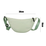 Nylon Casual Hobos Portable Cross Body Bag