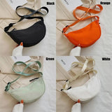 Nylon Casual Hobos Portable Cross Body Bag