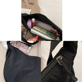 Nylon Casual Hobos Portable Cross Body Bag