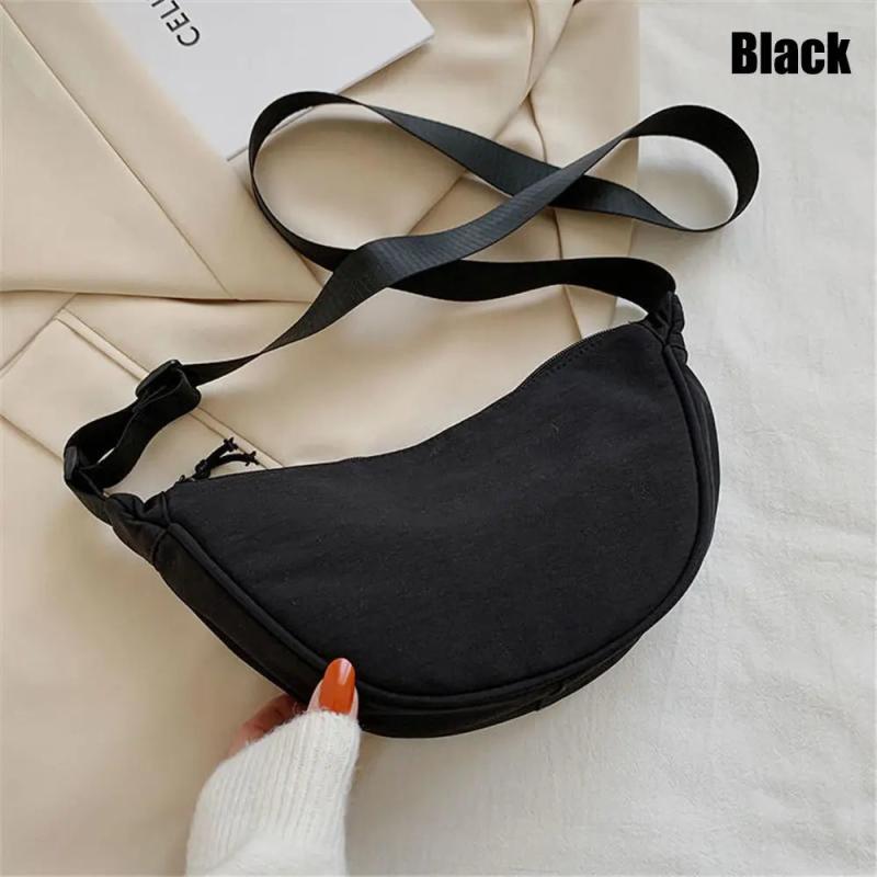 Nylon Casual Hobos Portable Cross Body Bag