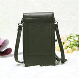 Mini Bag Cell Phone Bags Small Crossbody Casual Flap Shoulder Green