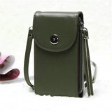 Mini Bag Cell Phone Bags Small Crossbody Casual Flap Shoulder Green