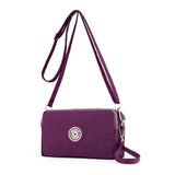 Three Layer Nylon Handbags Crossbody Bags for Women