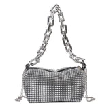 Sparkling Diamond Crossbody Messenger Bag