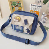 Nylon Women Bag Small Square Bag Student Handbag Shoulder Messenger Bag