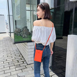 Solid Cross-body Soft Bag Mini Handbags For Women