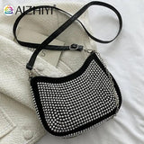 Retro Style Rhinestone Handbag Mini Shoulder Bag