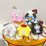 Japanese Lolita Messenger Phone Bag Plush Shoulder Bag