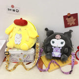 Japanese Lolita Messenger Phone Bag Plush Shoulder Bag