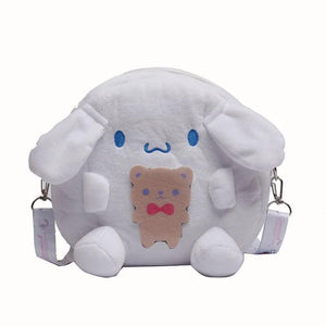 Japanese Lolita Messenger Phone Bag Plush Shoulder Bag