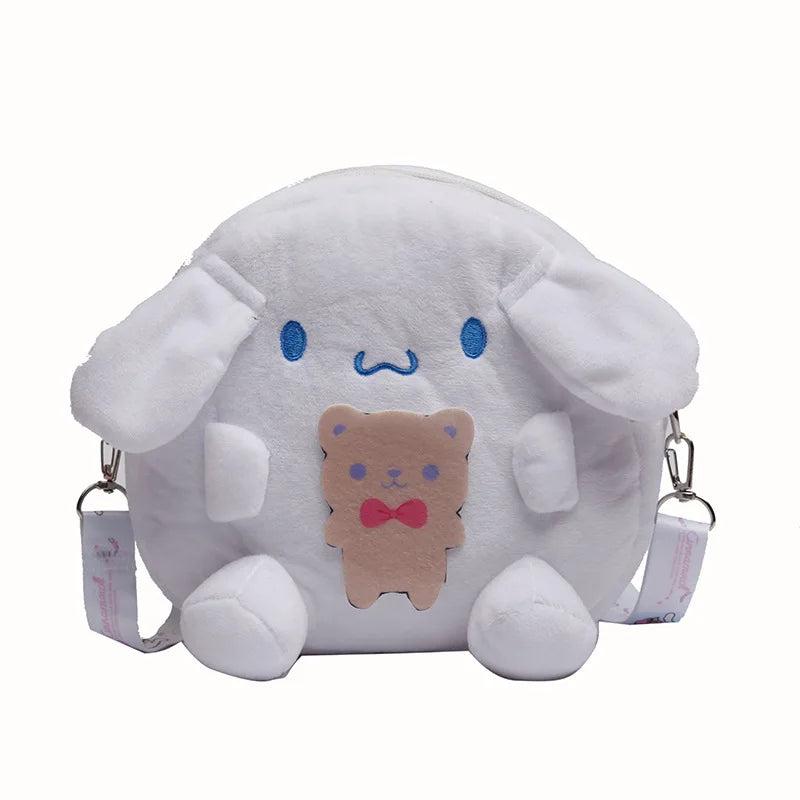 Japanese Lolita Messenger Phone Bag Plush Shoulder Bag