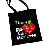 Teacher Love Inspire Women Shopper Canvas Bag