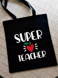 Teacher Love Inspire Women Shopper Canvas Bag