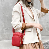 Nylon Mini Shoulder Bag for Women Crossbody Handbag