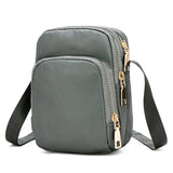 Nylon Mini Shoulder Bag for Women Crossbody Handbag
