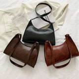 Retro Women Totes Shoulder Bags Leather Chain Handbags