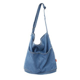 Denim Shoulder Bag Casual Female Handbag Eco-Friendly Canvas Crossbody