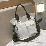 Canvas Bags for Women Handbag Shoulder Bag Large Capacity Totes Shopper Bags