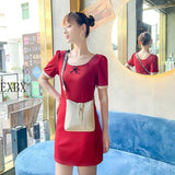 Crocodile Messenger Bag for Women Crossbody Shoulder Bag