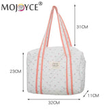 Cotton Ladies Handbags Soft Women Mummy Bag Large Capacity Cartoon Printed