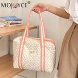 Cotton Ladies Handbags Soft Women Mummy Bag Large Capacity Cartoon Printed