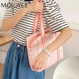 Cotton Ladies Handbags Soft Women Mummy Bag Large Capacity Cartoon Printed