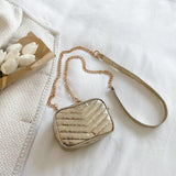 Sequins Embroidery Messenger Bag Women Chain Crossbody Handbag